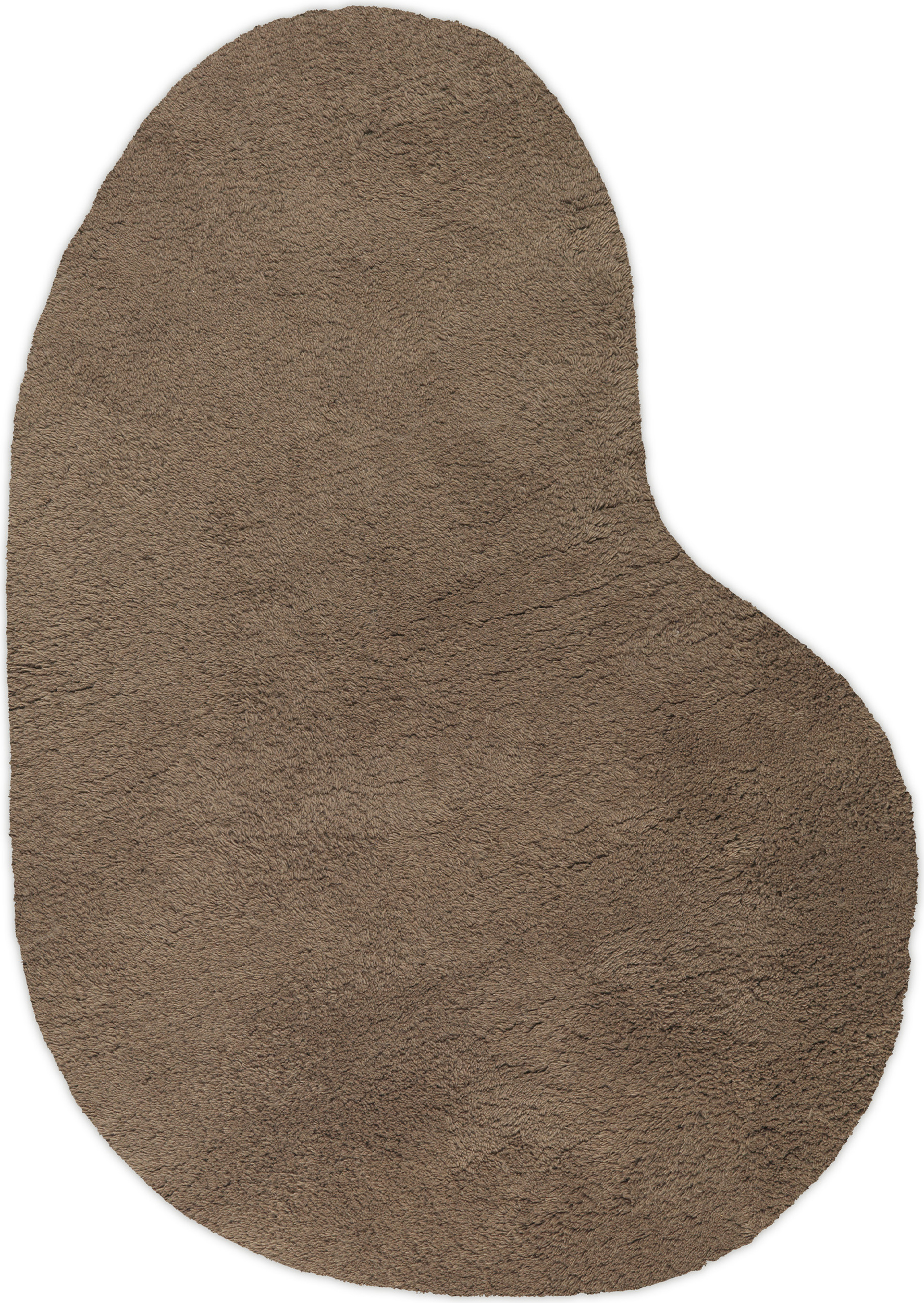 Dywan Forma 175 x 250 cm brązowy wełniany