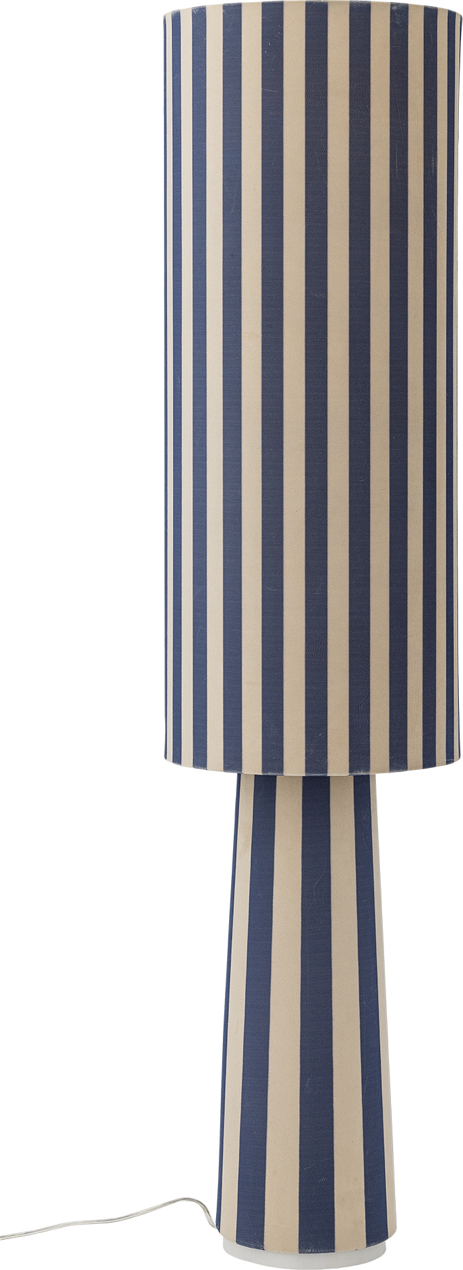 Lampa podłogowa Emmie 120 cm beżowo-niebieska