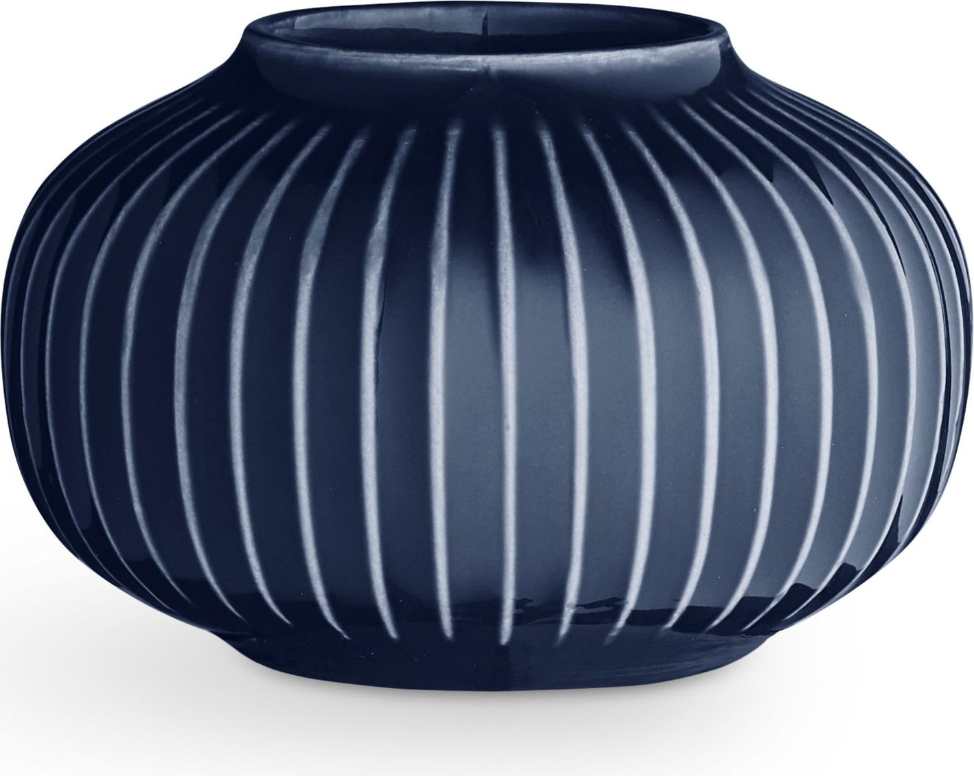 Świecznik na tealighty Hammershøi 10 cm indygo