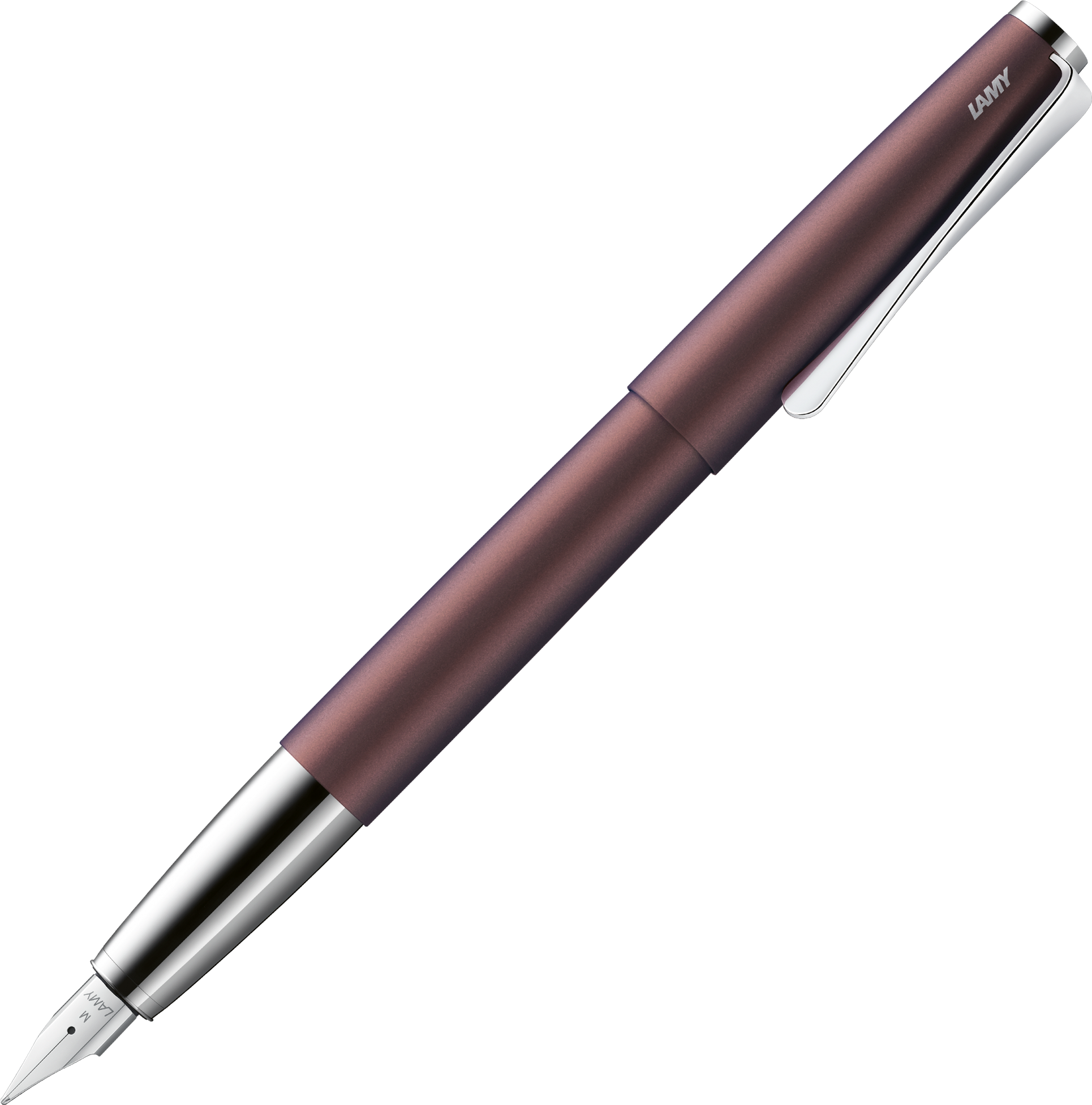 Pióro wieczne Studio EF brązowy mat