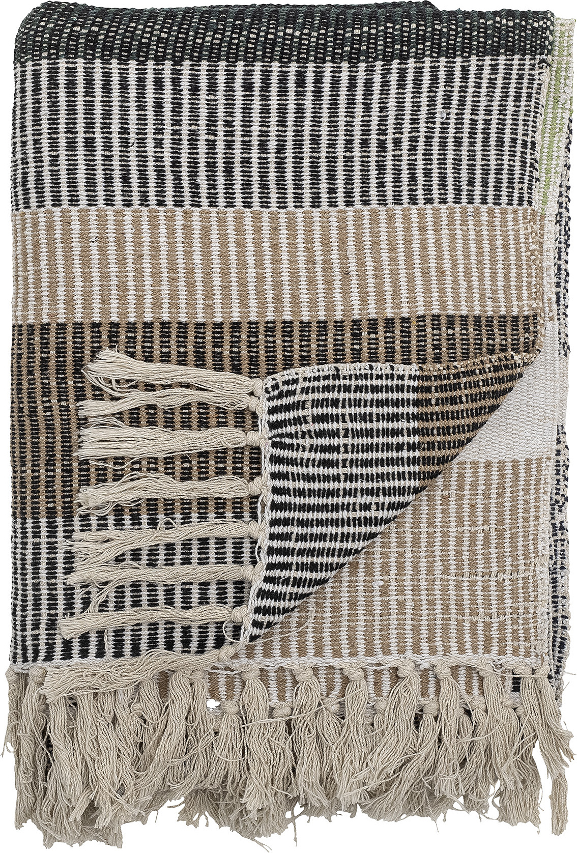 Koc Isnel 130 x 160 cm brązowy