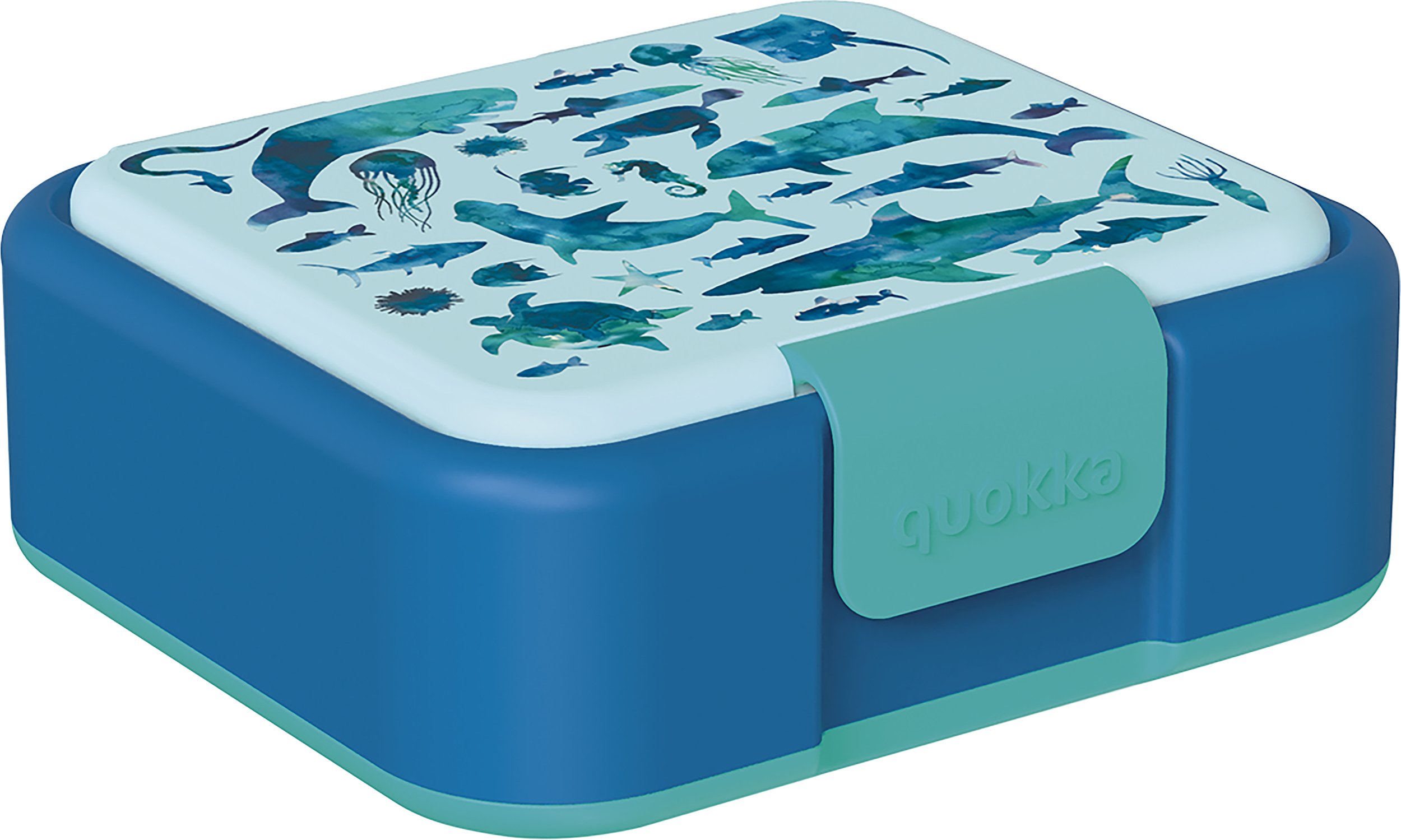 Lunchbox dziecięcy Quokka Twist Sea Animals z podwójnymi ściankami