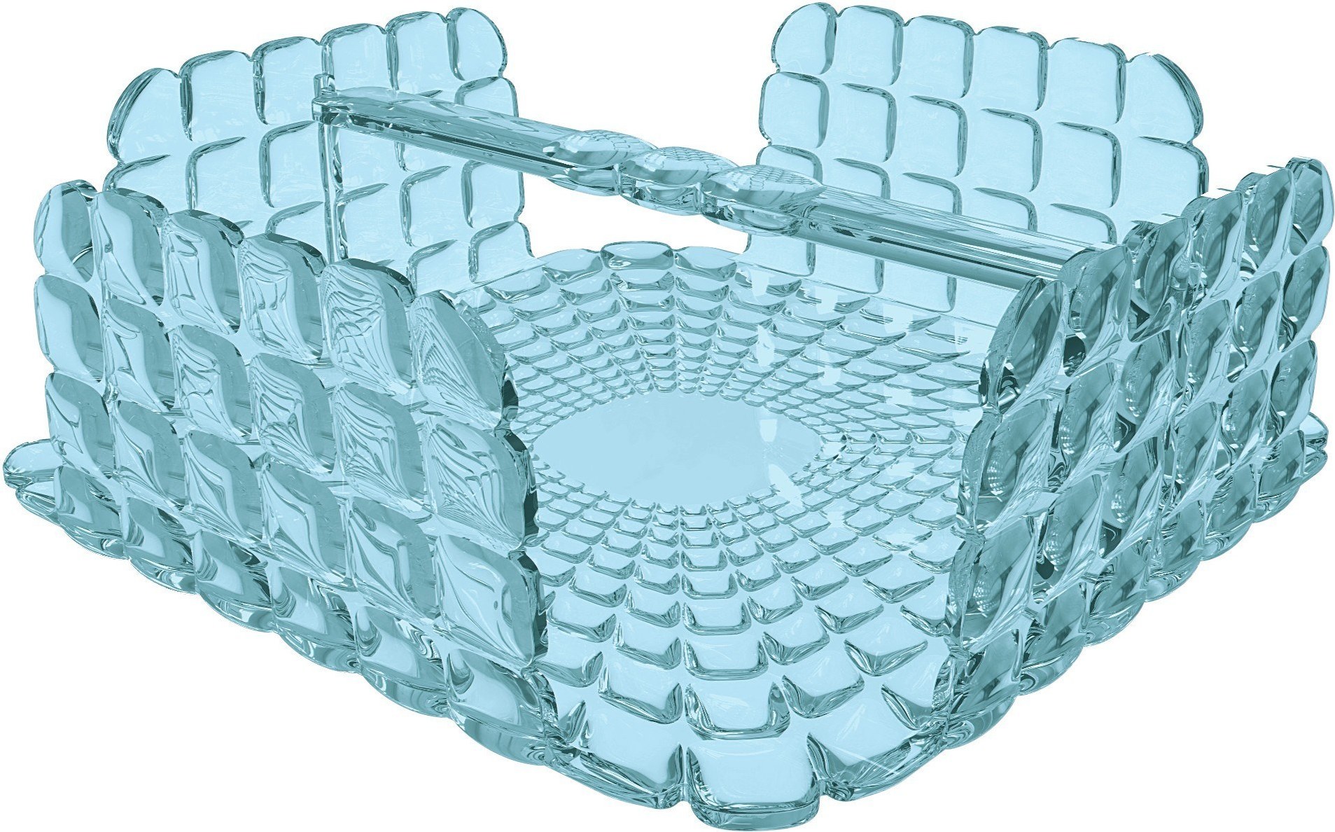 Serwetnik Tiffany kwadratowy niebieski