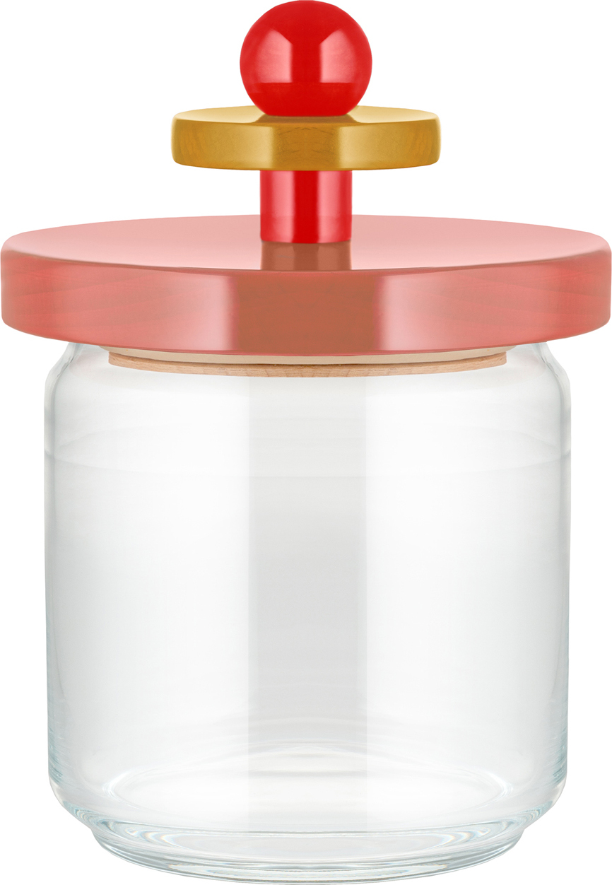 Słoik Alessi ES16 0,75 l różowy z hermetyczną pokrywką
