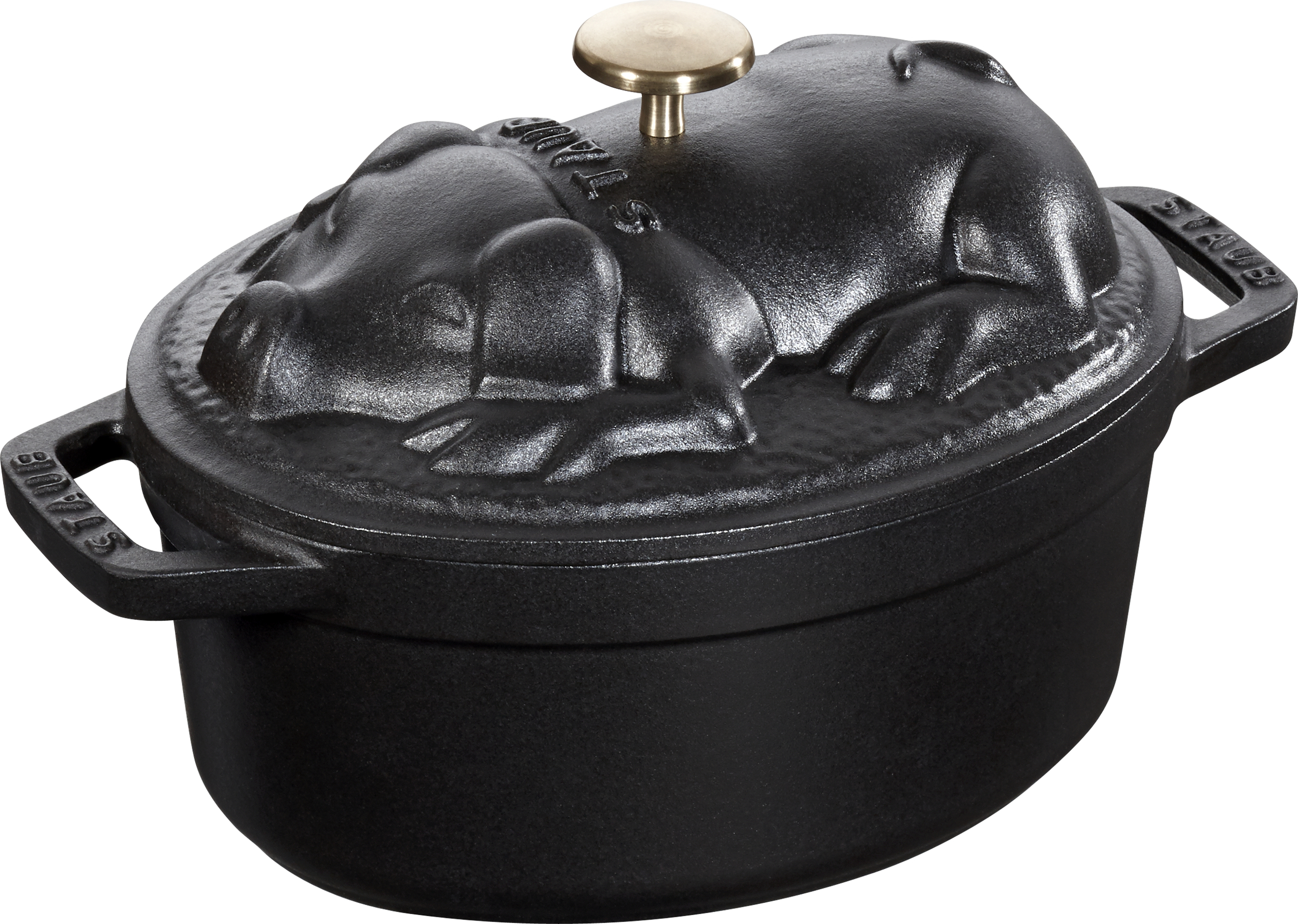 Garnek Special Cocotte świnka 1 l czarny