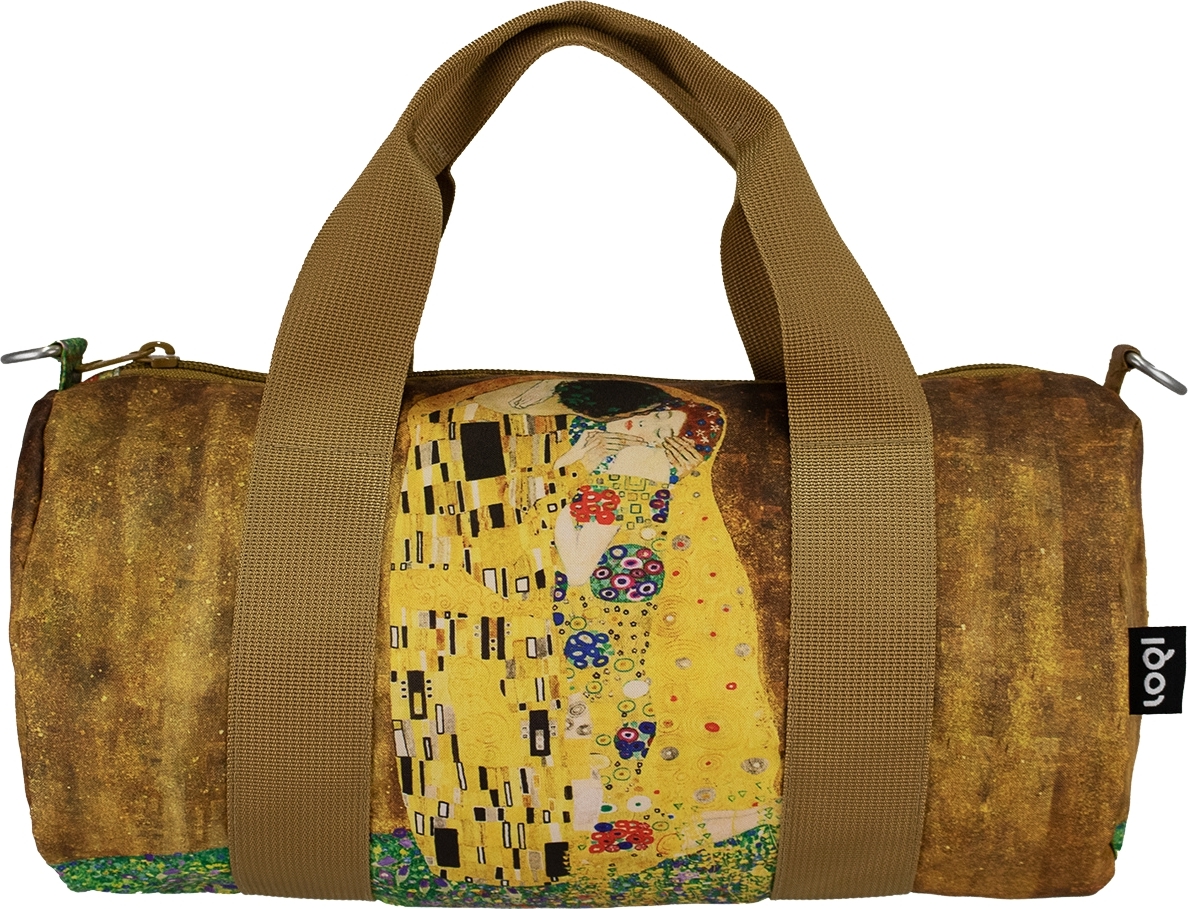 Torba LOQI Weekender Museum Gustav Klimt Pocałunek mini z recyklingu