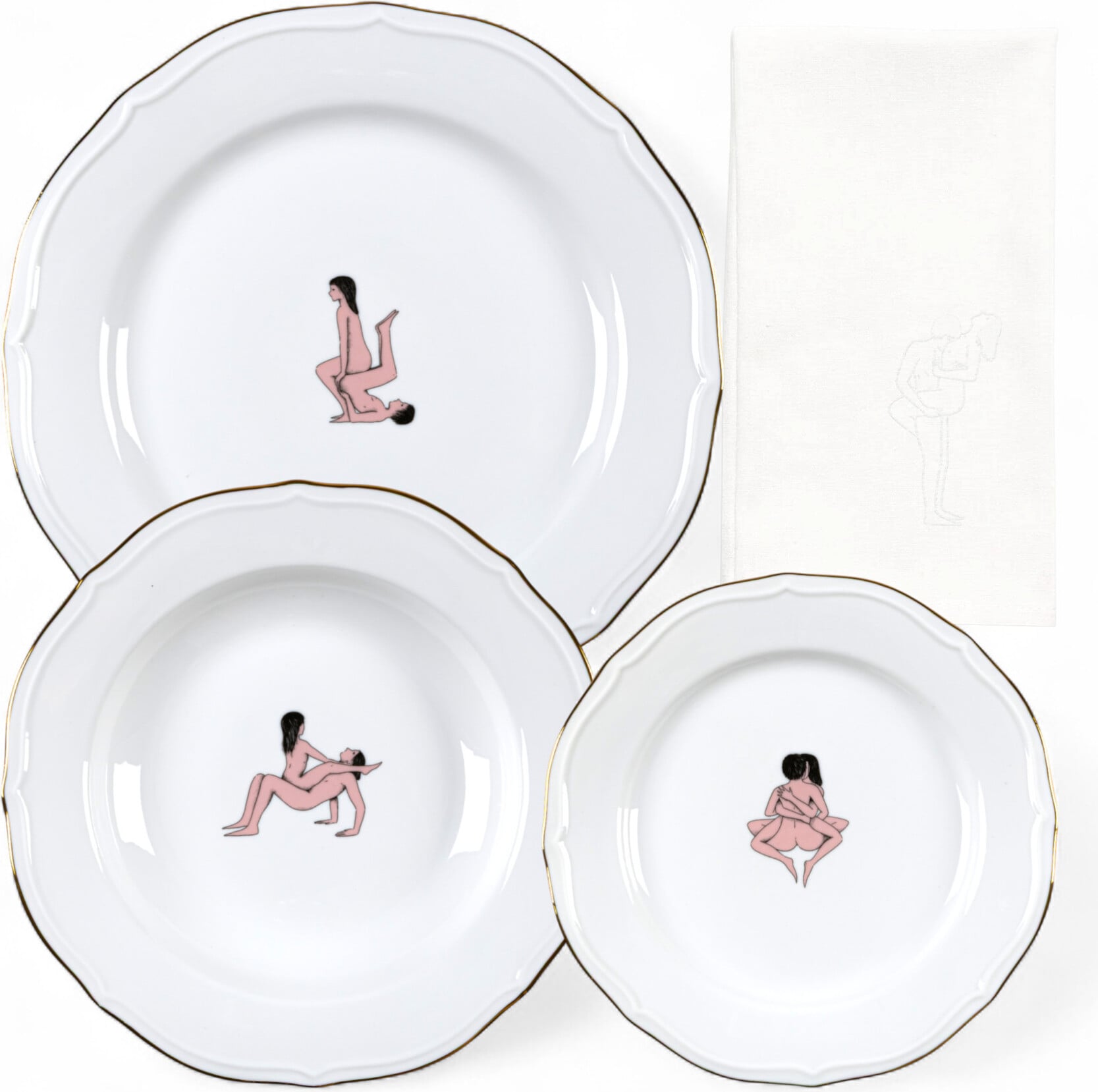 Zestaw obiadowy Seikantai5271 Gathered 4 el.