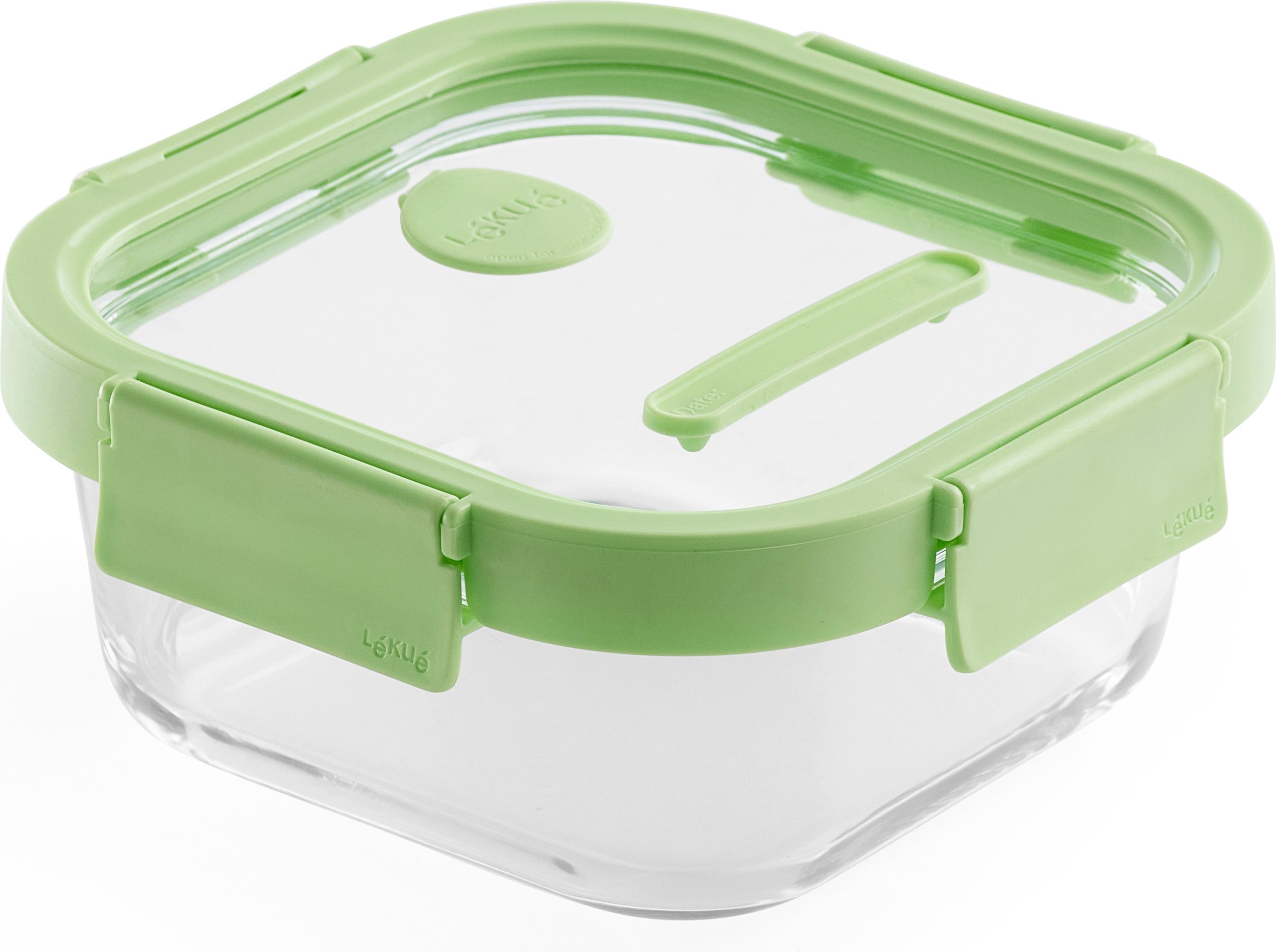 Pojemnik na żywność Lekue kwadratowy 800 ml szklany