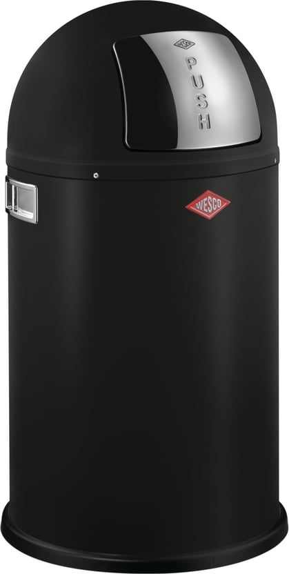 Kosz na śmieci PushBoy Junior 22 l czarny mat