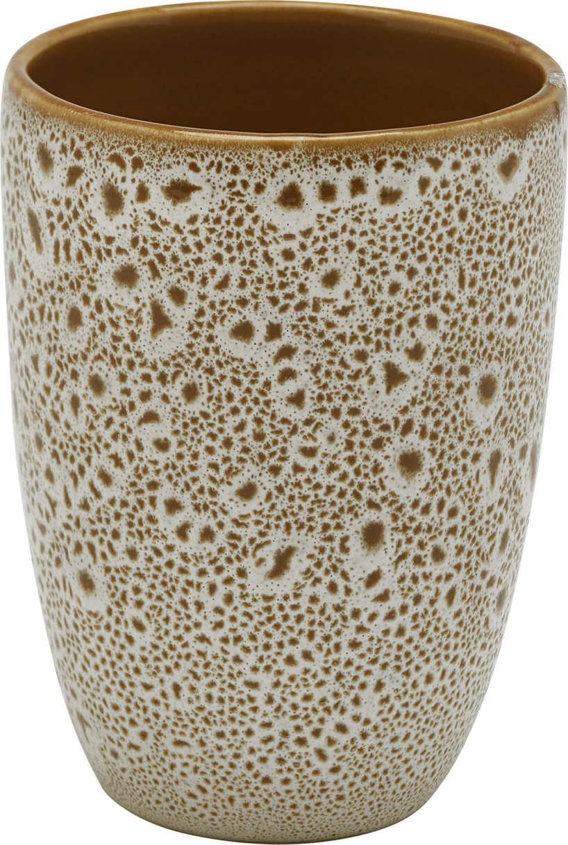 Kubek na szczoteczki do zębów Ugo beżowy