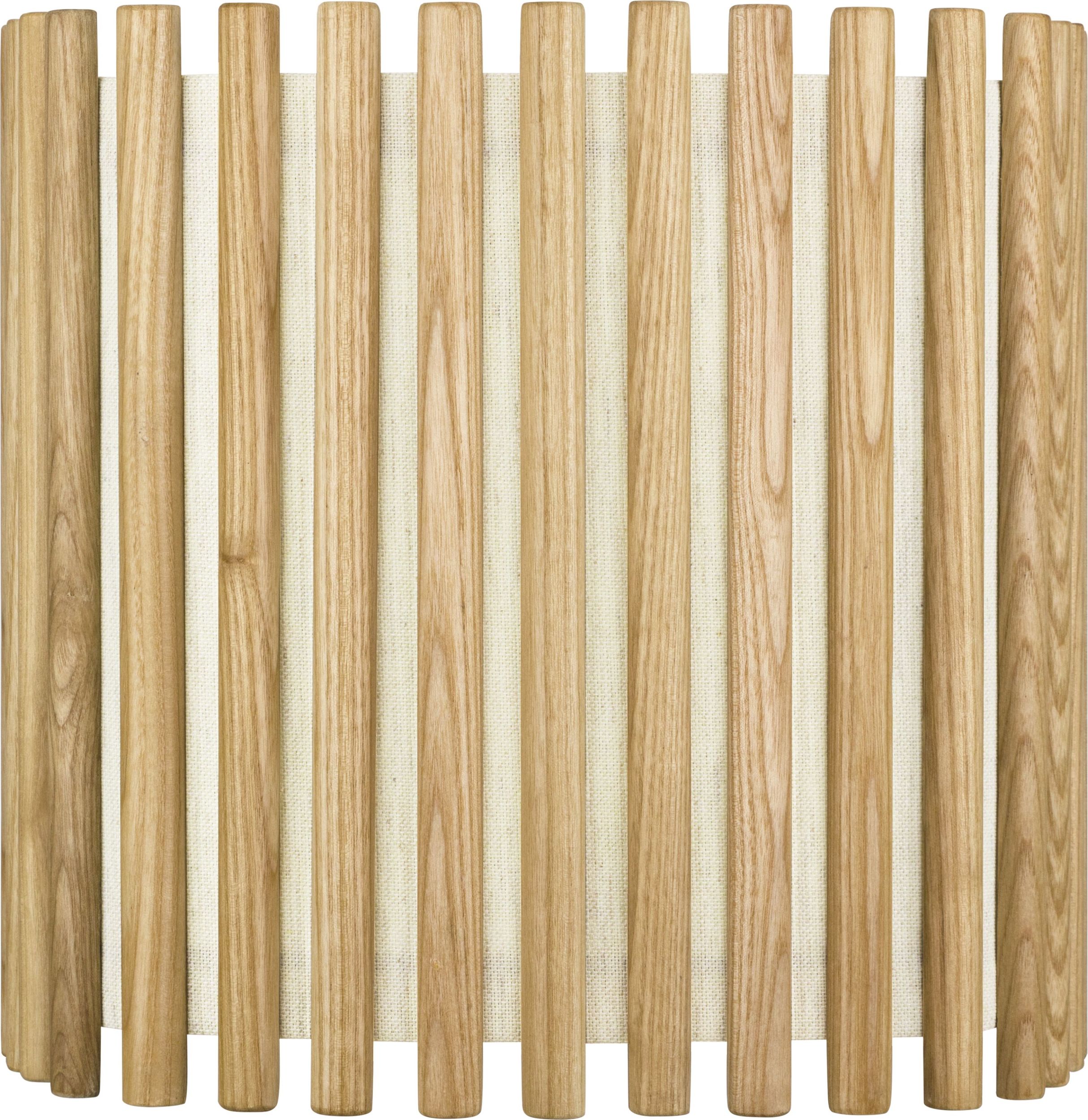 Lampa Komorebi kwadratowa 27,5 cm naturalny dąb