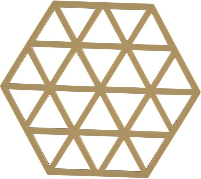 Podstawka pod gorące naczynia Triangles khaki