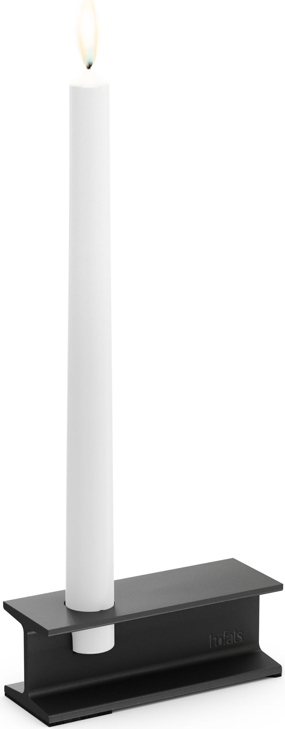 Świecznik Henry I czarny