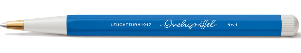 Długopis żelowy z czarnym tuszem Drehgriffel Nr. 1 niebieski