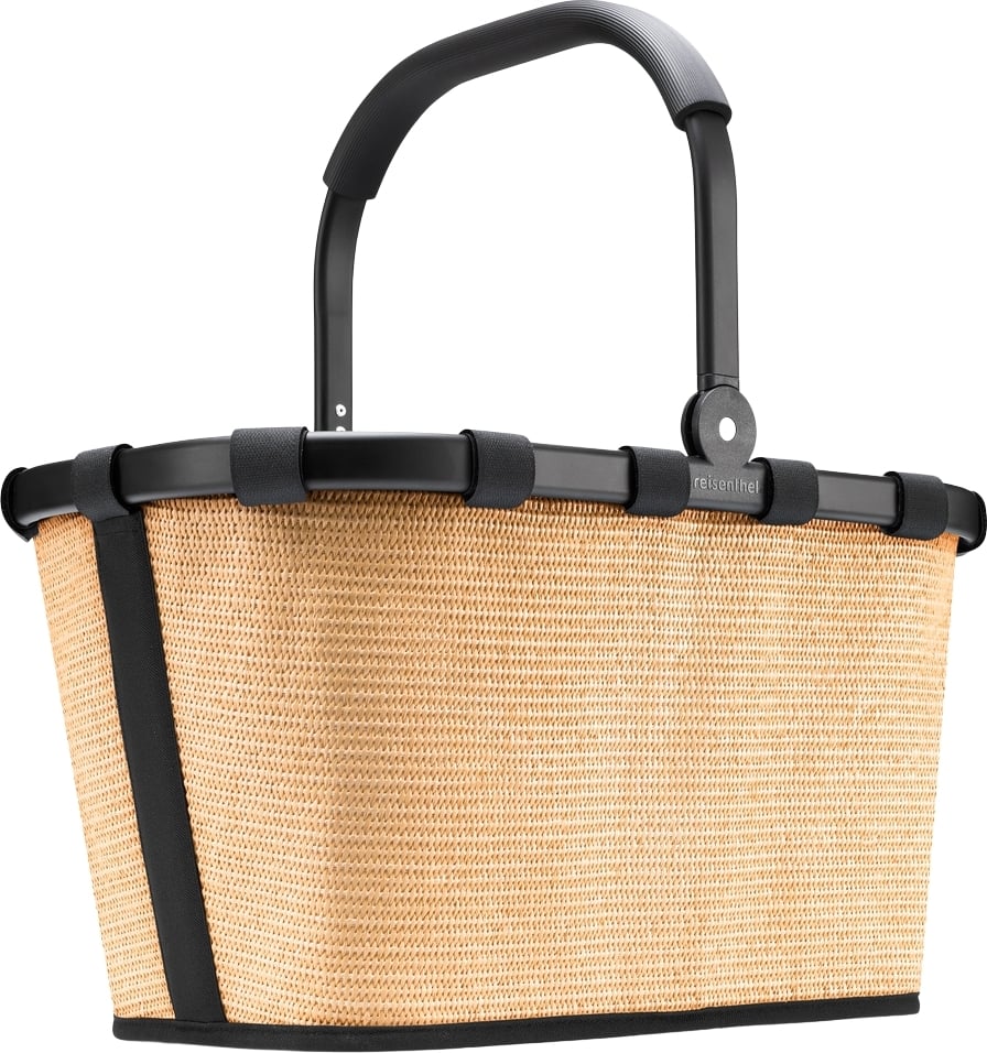 Koszyk Carrybag Frame Raffia czarny