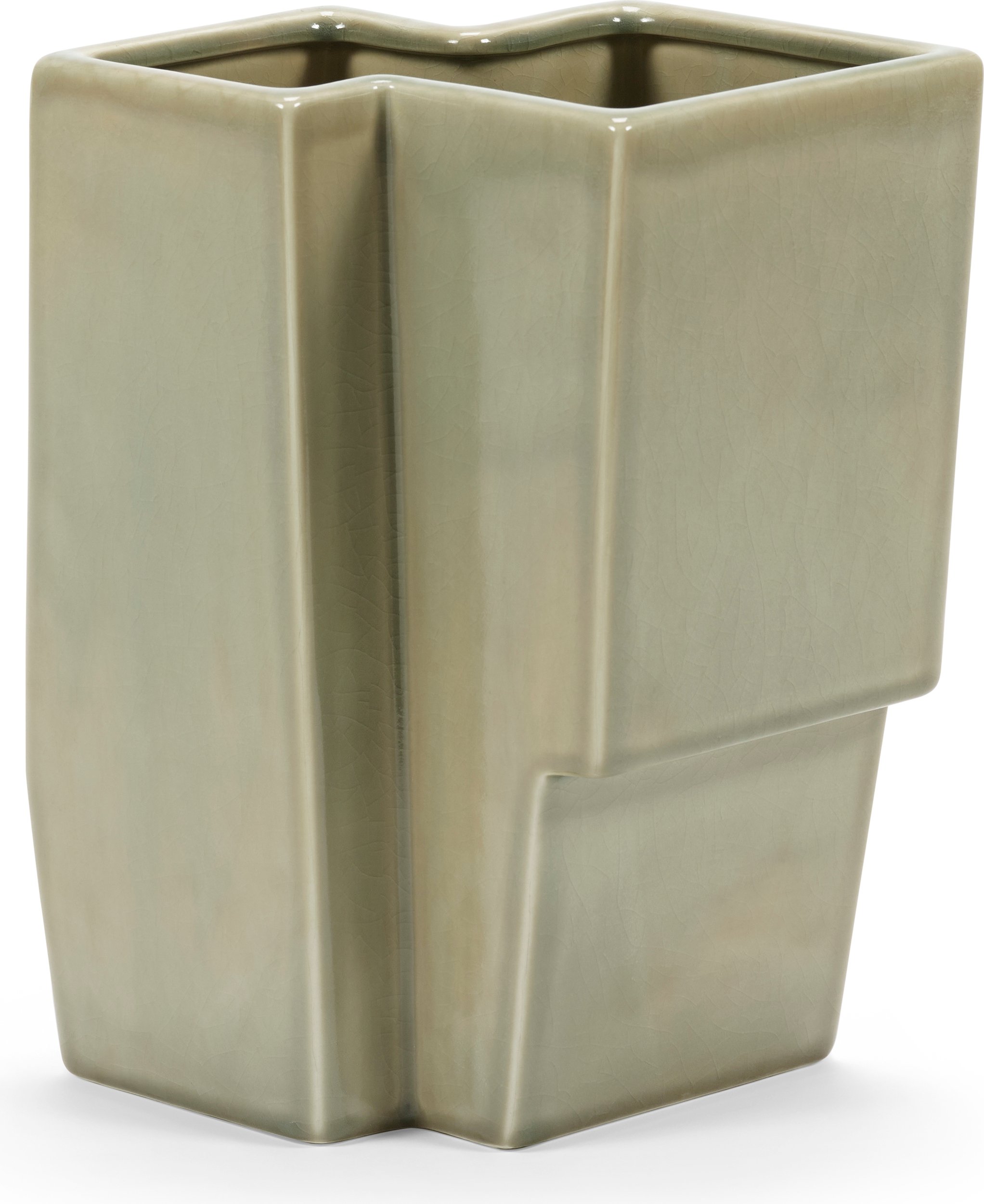 Wazon dekoracyjny Bebop 31,5 cm jasnozielony