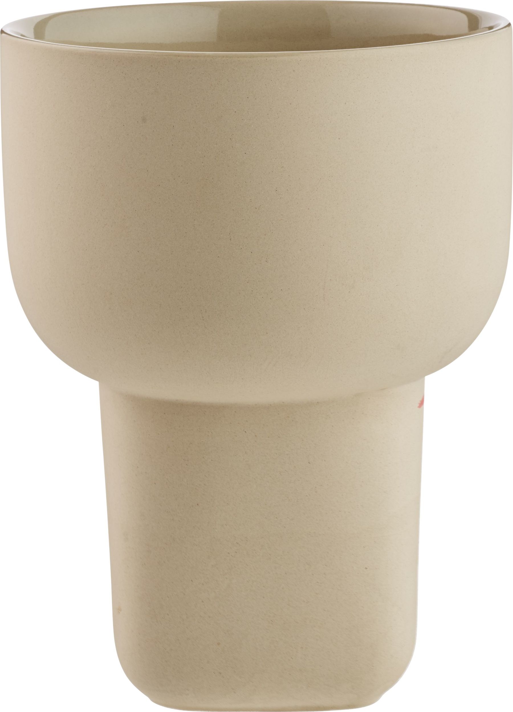 Wazon Forma 20 cm piaskowy