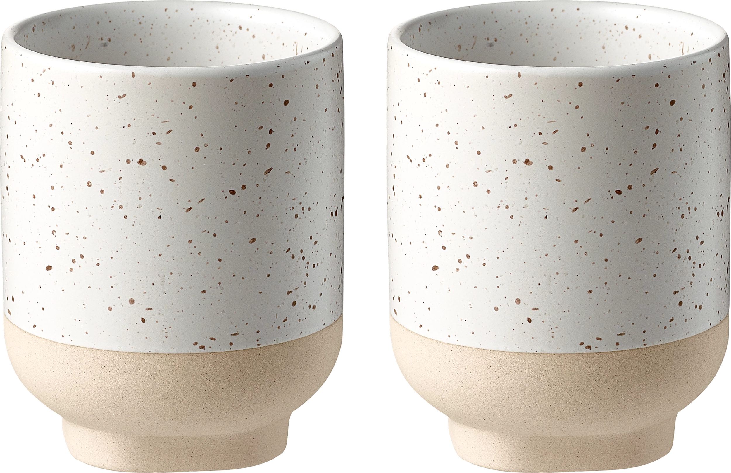 Kubki Forma 330 ml biało-piaskowe 2 szt.