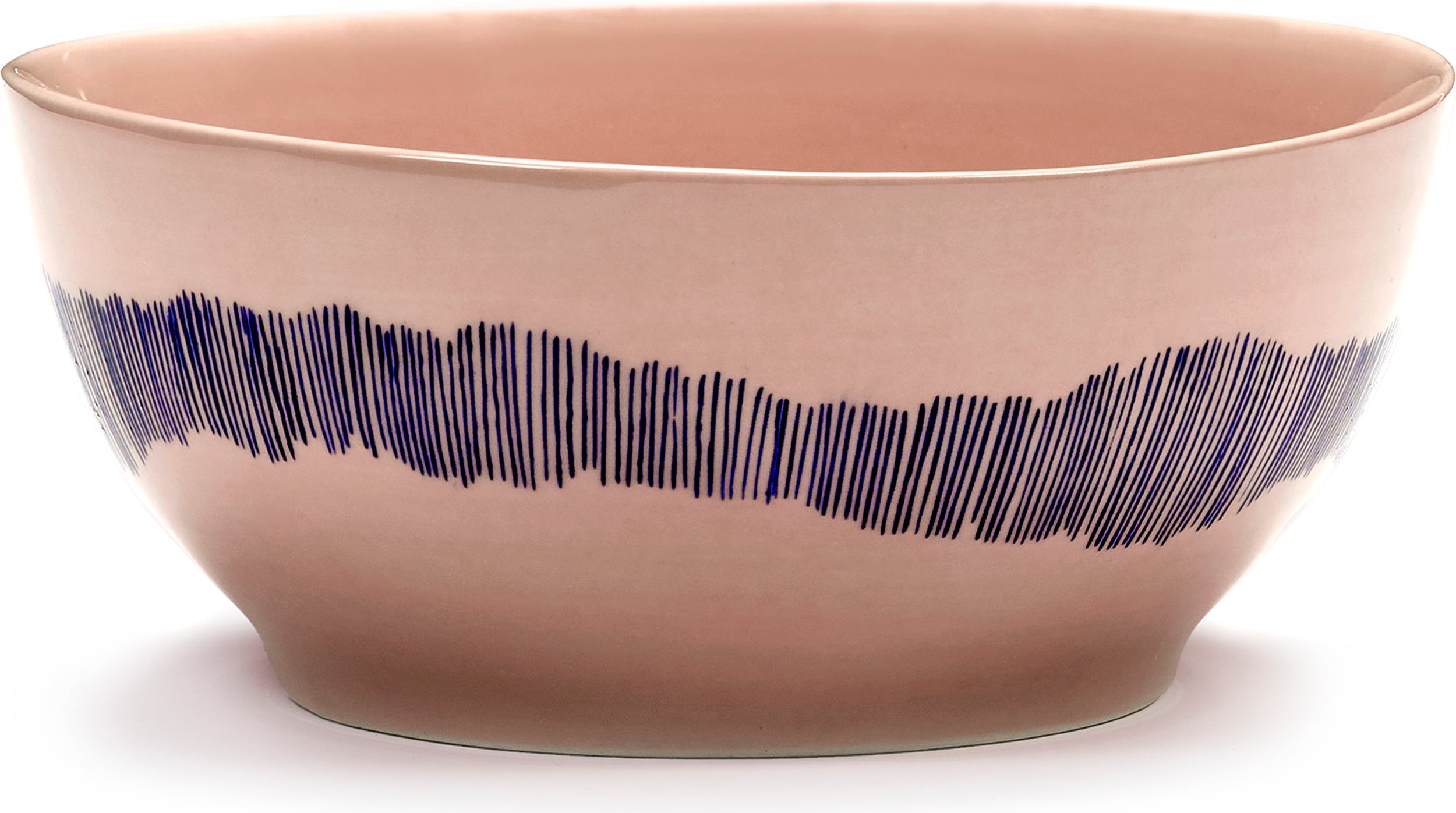 Miski Feast 16 cm różowo-niebieskie 4 szt.