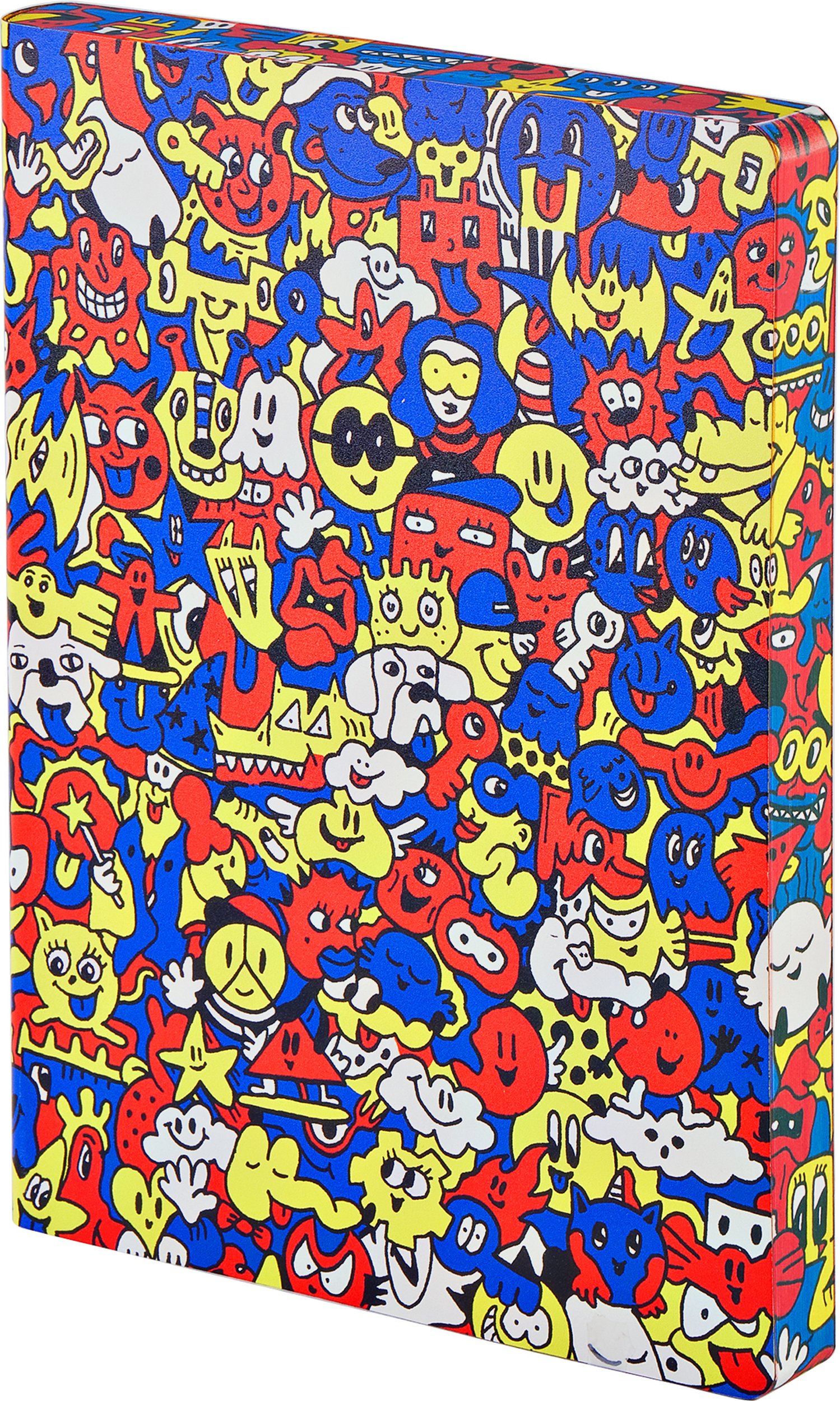 Notes w kropki Graphic Artists Pride Parade by Jan Paul Müller L 256 stron 120 g/m²