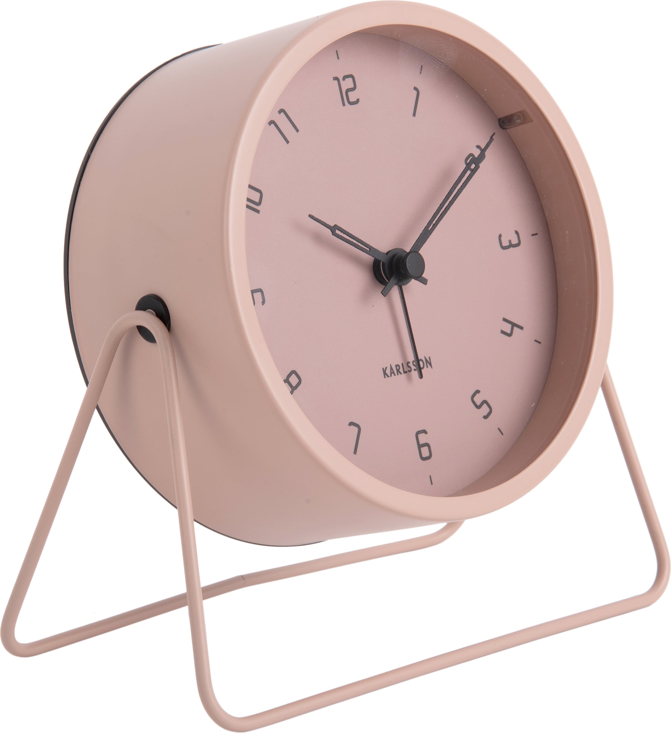 Budzik Stark pastelowy róż