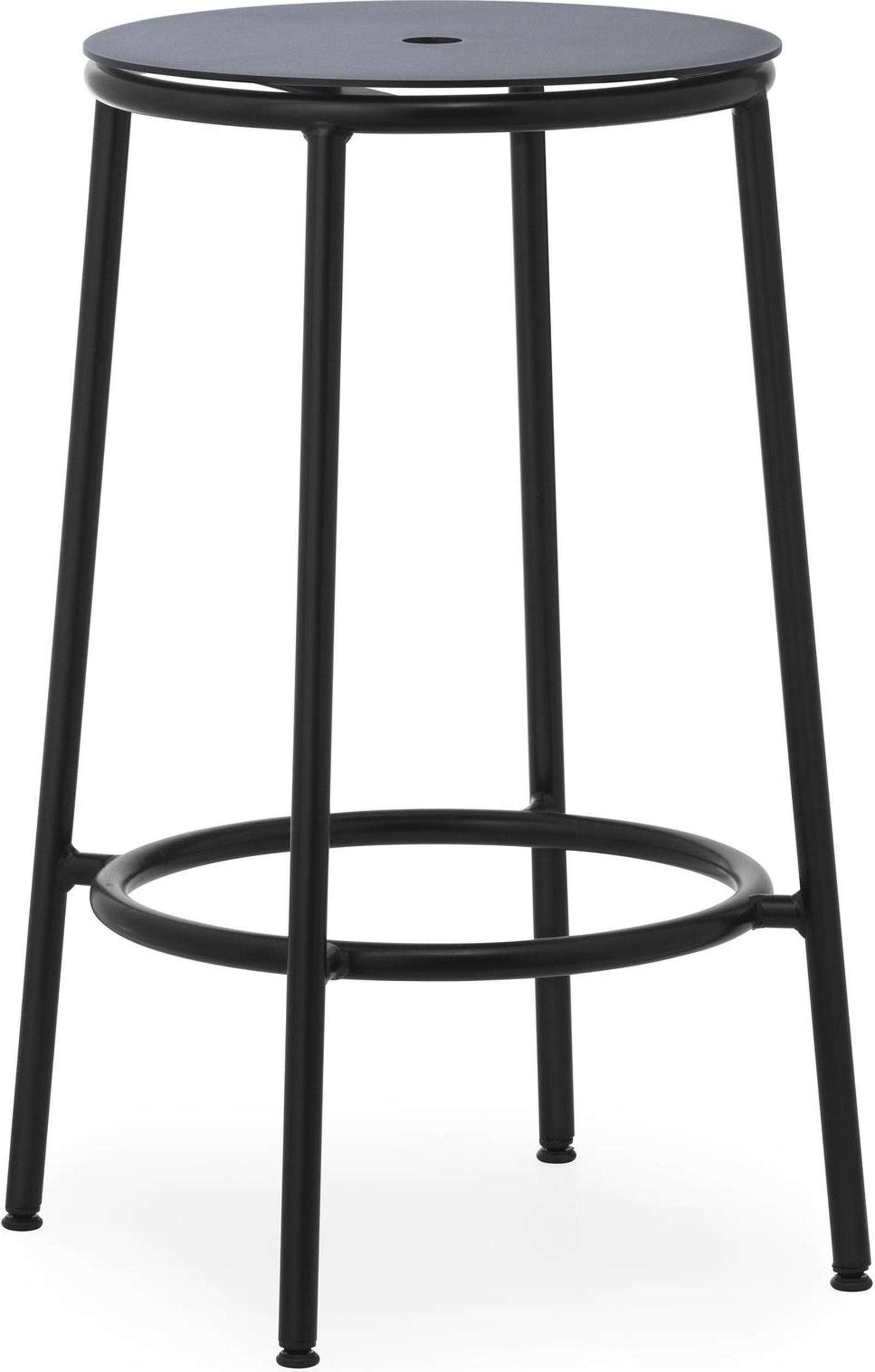 Stołek barowy Circa 65 cm aluminium