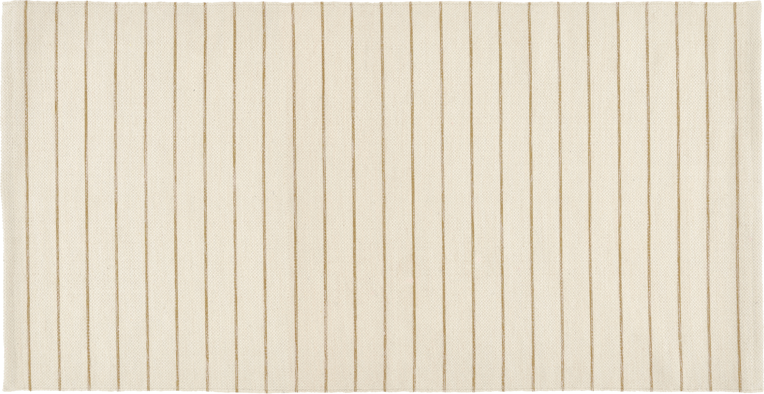 Dywan Line 75 x 150 cm beżowo-brązowy