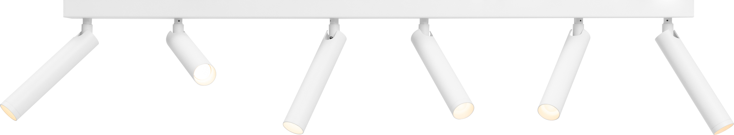 Listwa Roll biała sześcioelementowa z łączeniem białym