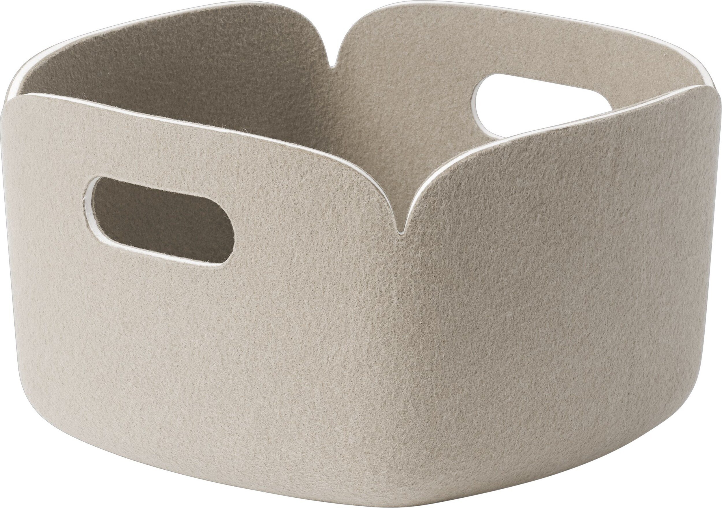 Kosz do przechowywania Restore 28 x 28 cm piaskowy