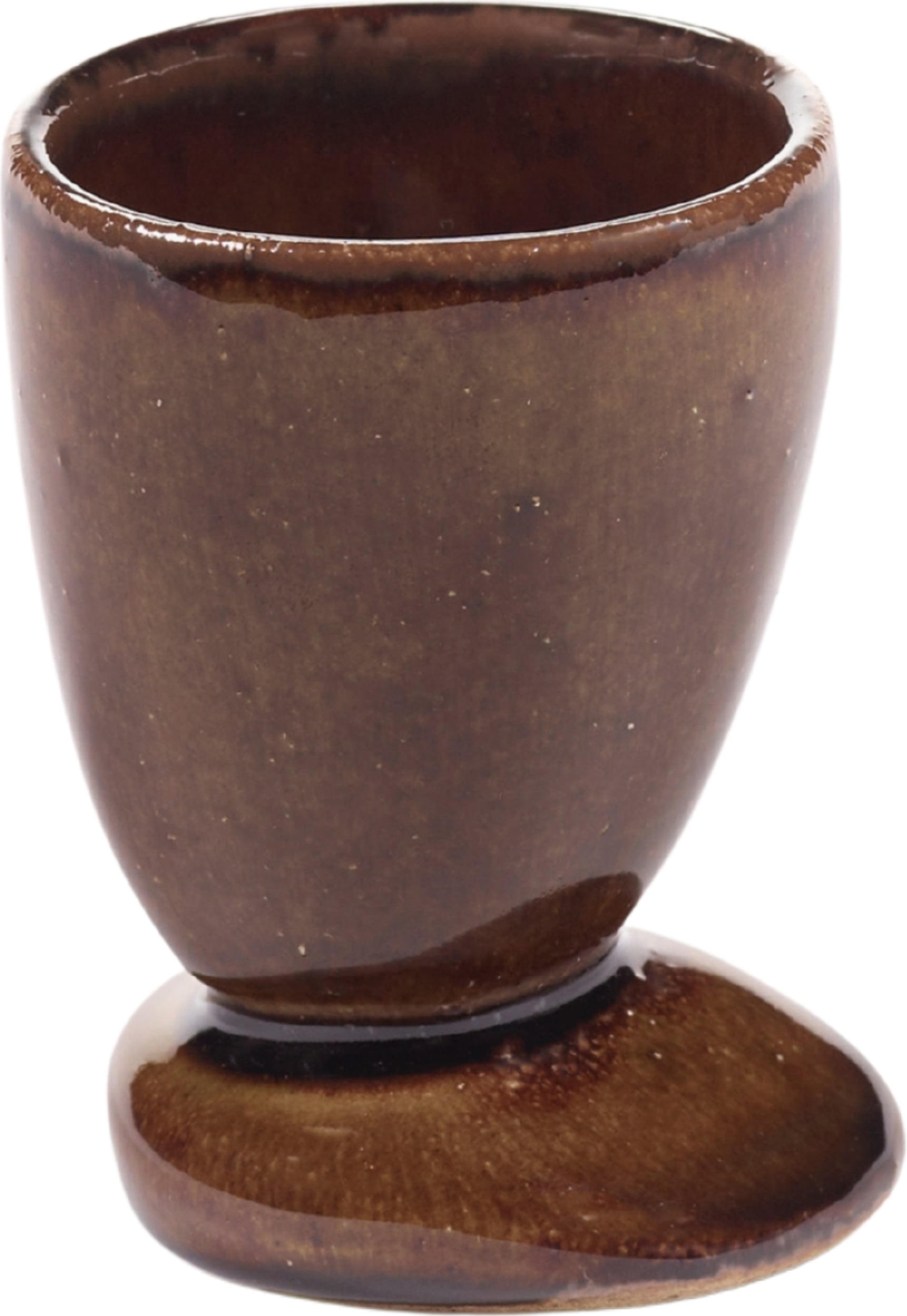 Kieliszki na jajka Out of Lines brązowe 2 szt.