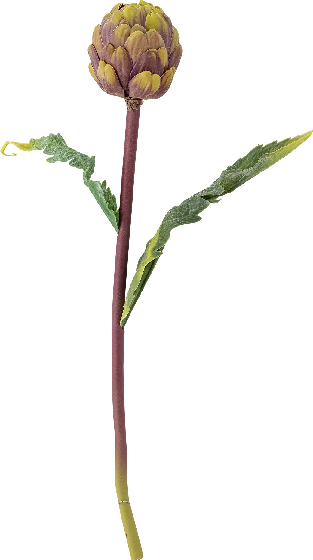 Kwiat sztuczny Bloomingville srebrnik 54 cm fioletowy