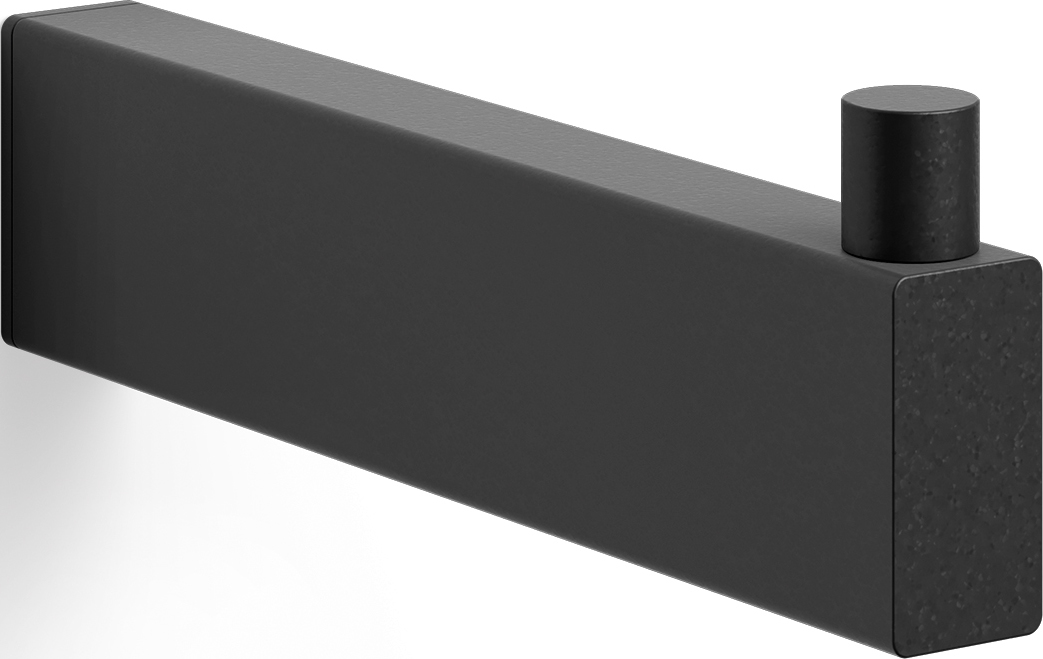 Uchwyt na papier toaletowy Linea 13 cm czarny