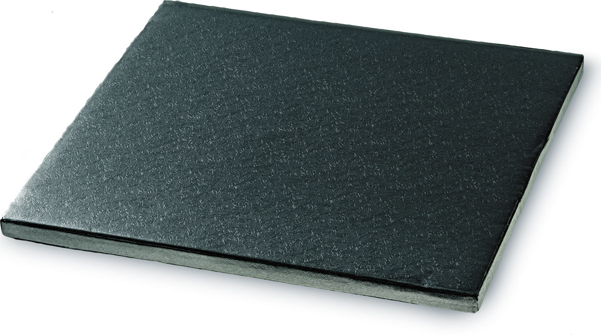 Podkład pod tort Silikomart 30 x 30 cm czarny