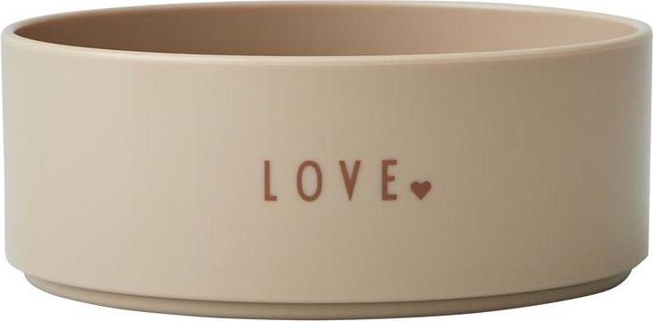 Miseczka Mini Favourite Love beżowa z tritanu