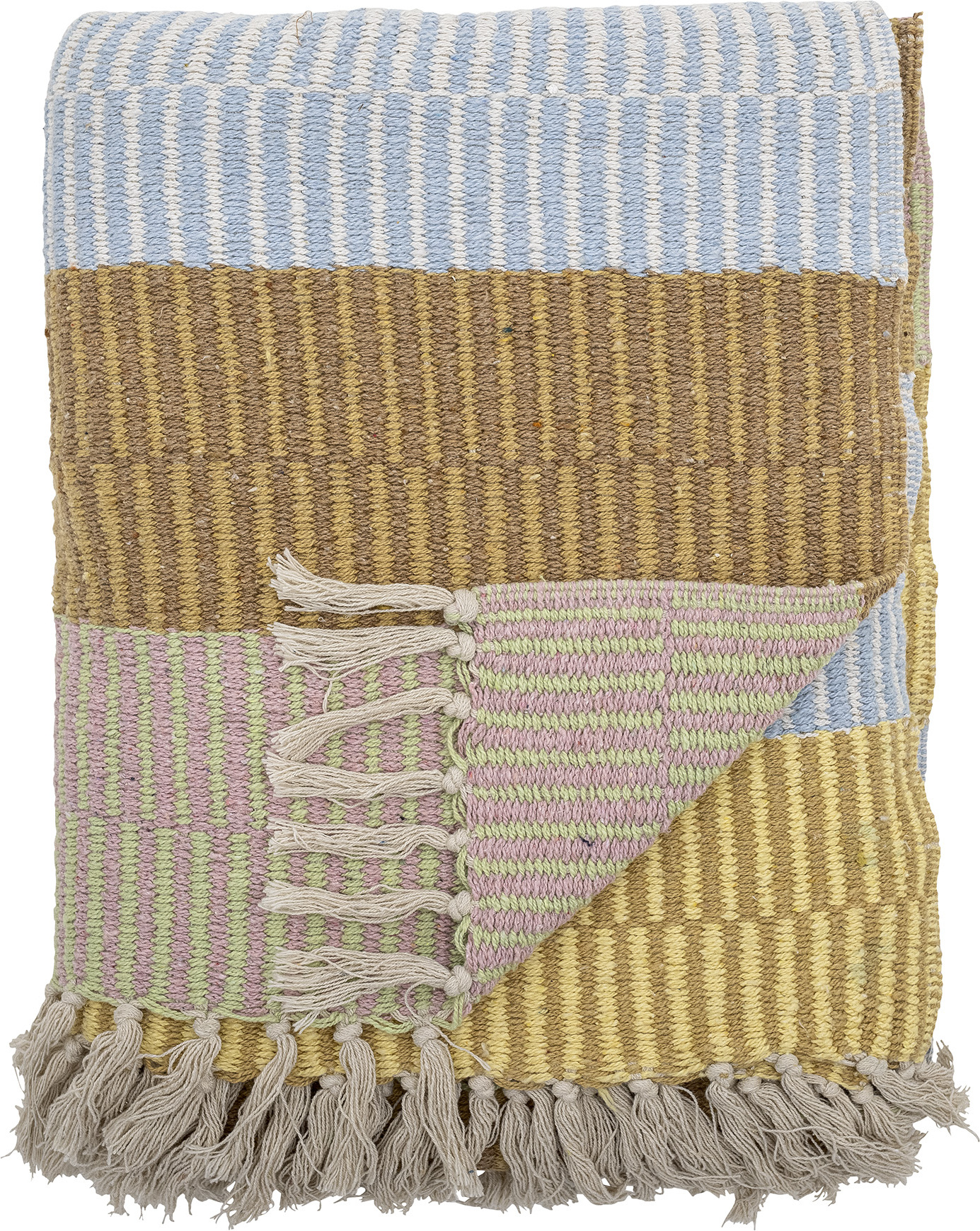 Koc Isnel 130 x 160 cm żółty