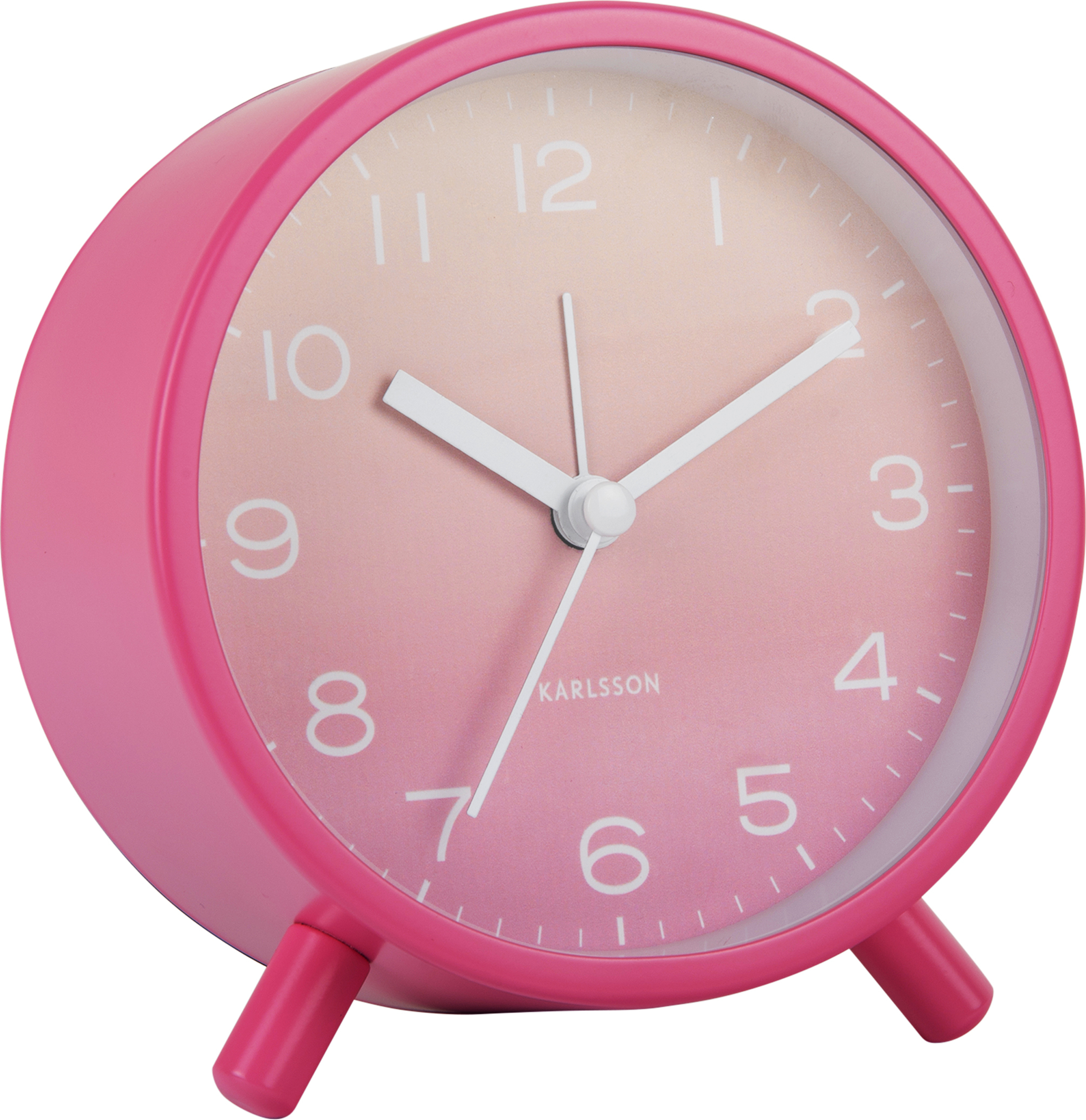 Budzik Gradient różowy