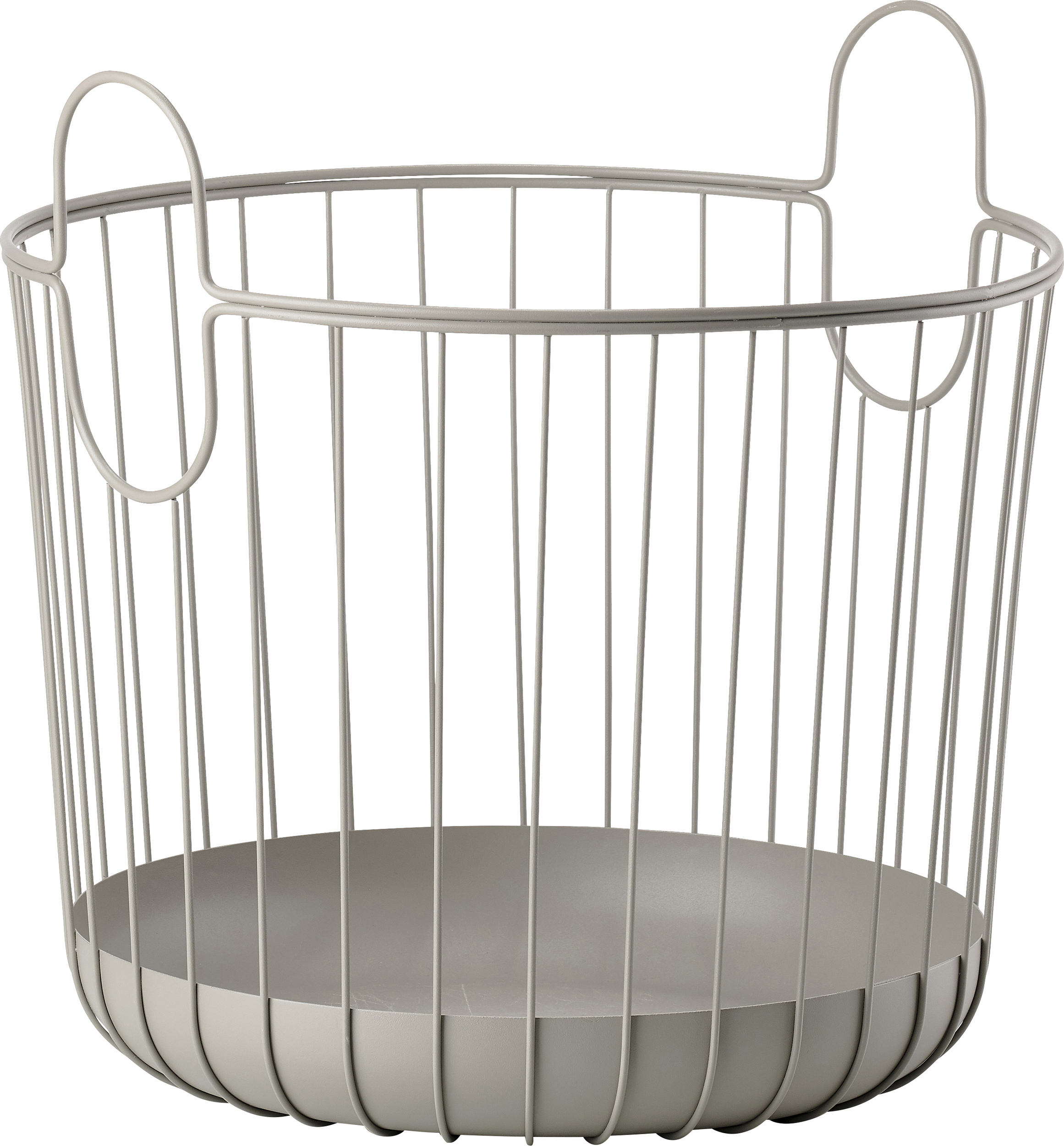 Kosz na pranie Inu 30 x 30,5 cm ciemnoszary