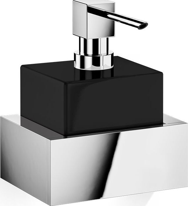 Dozownik do mydła Brick czarny ścienny