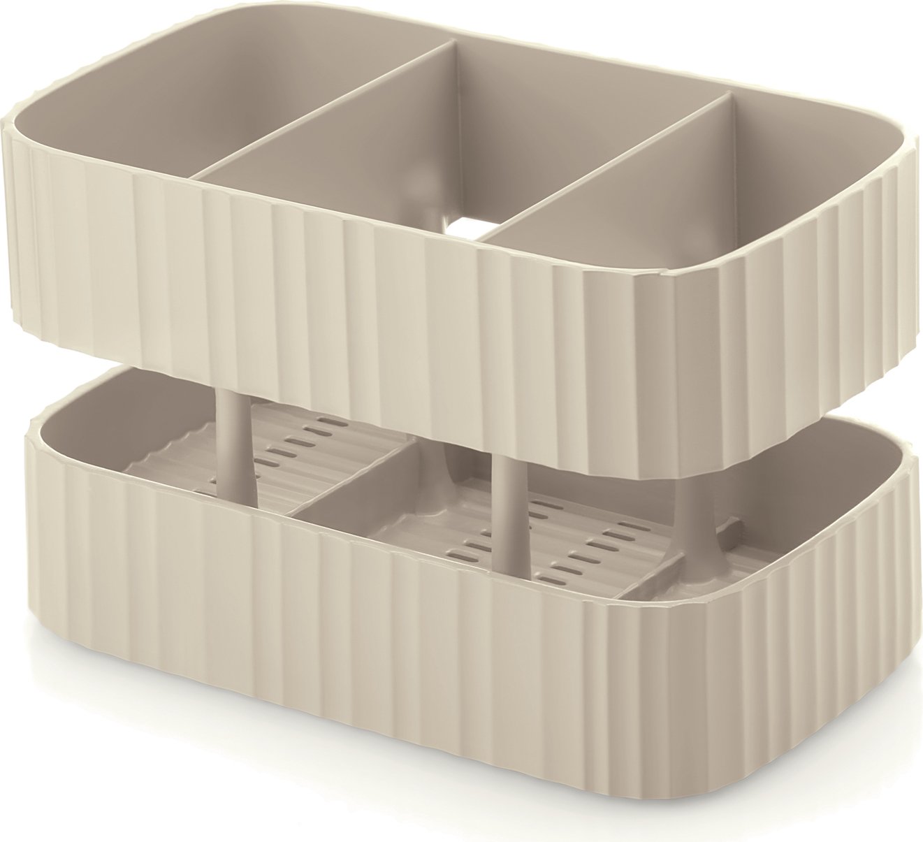 Organizer do zlewu Eco-Kitchen beżowy