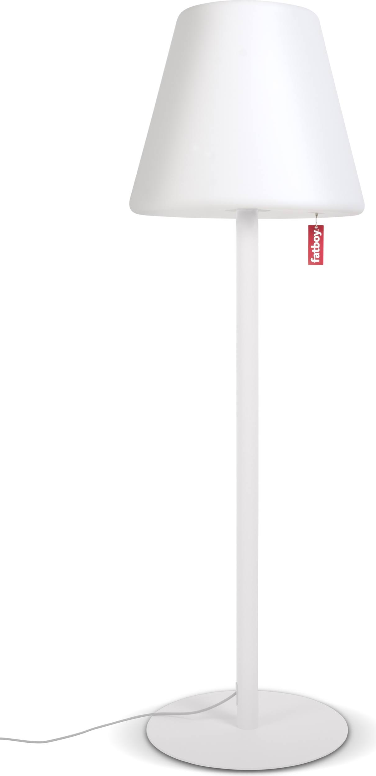 Lampa podłogowa Edison the Giant biała