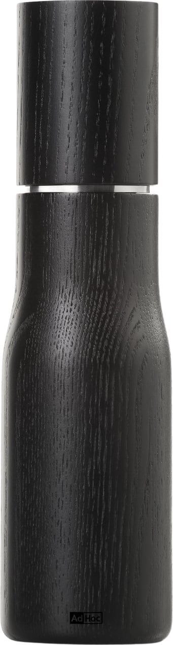 Młynek do soli lub pieprzu Levo M czarny jesion