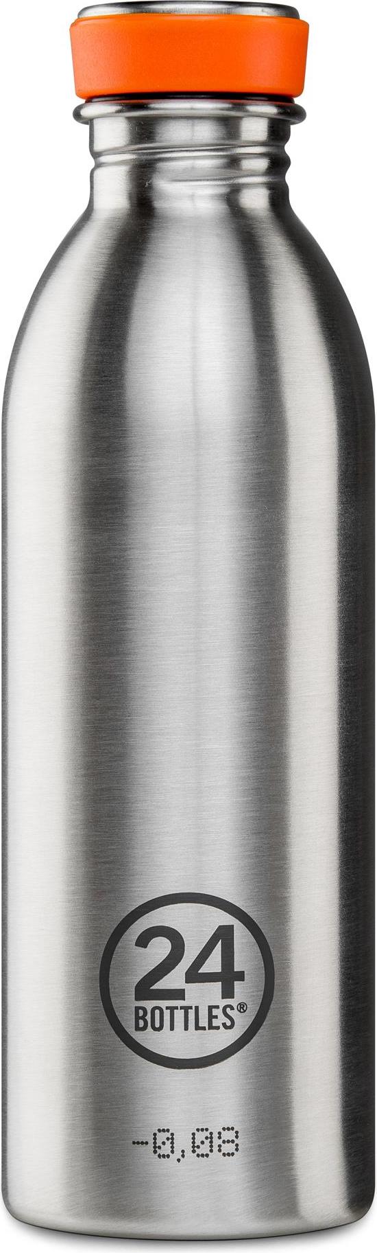 Butelka na wodę Urban Bottle Basic 500 ml srebrna