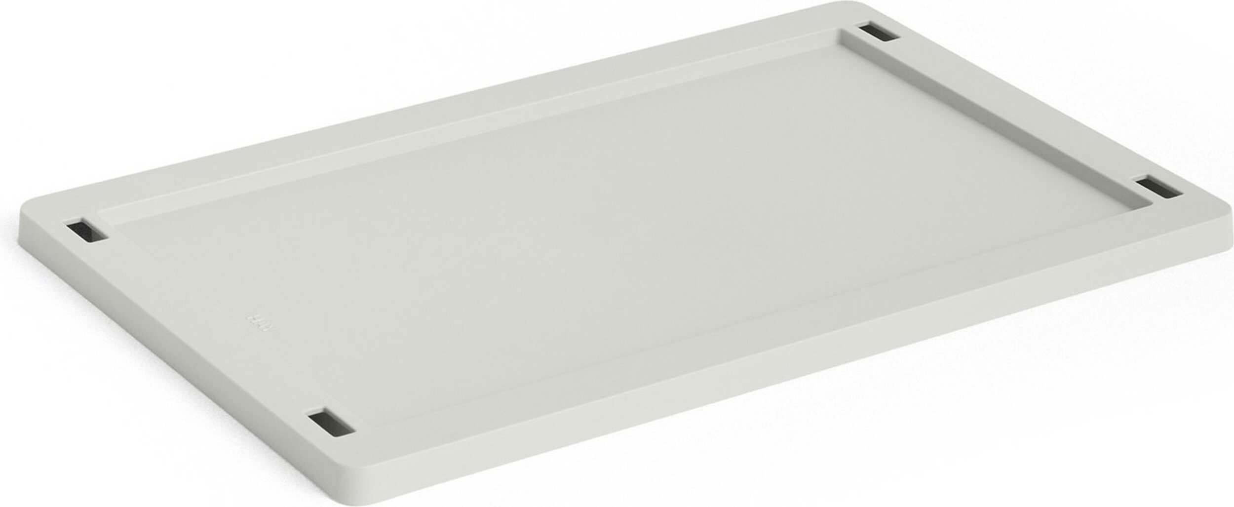 Pokrywka do kosza do przechowywania Hay Colour Crate S szara