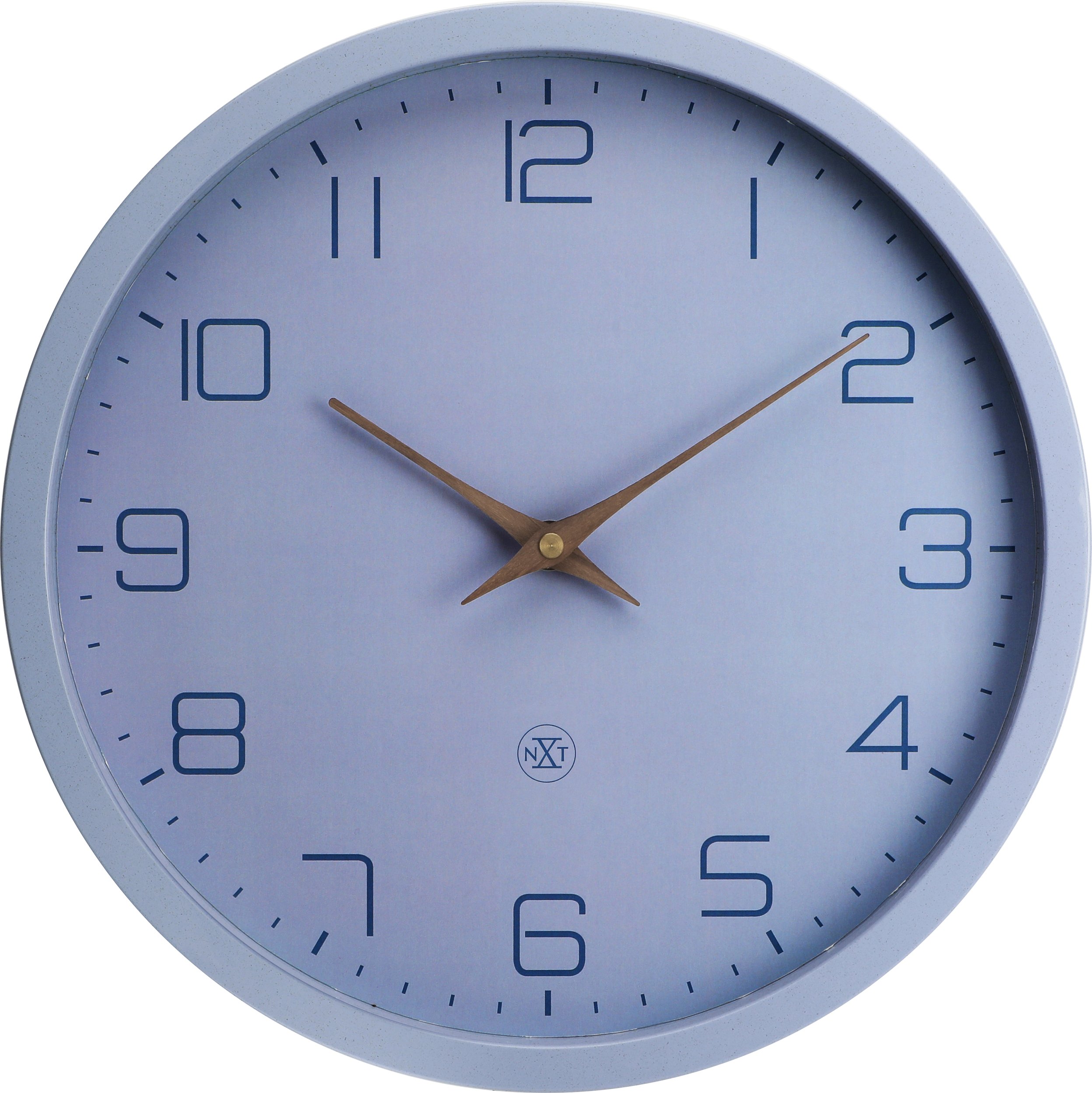 Zegar ścienny Eco niebieski