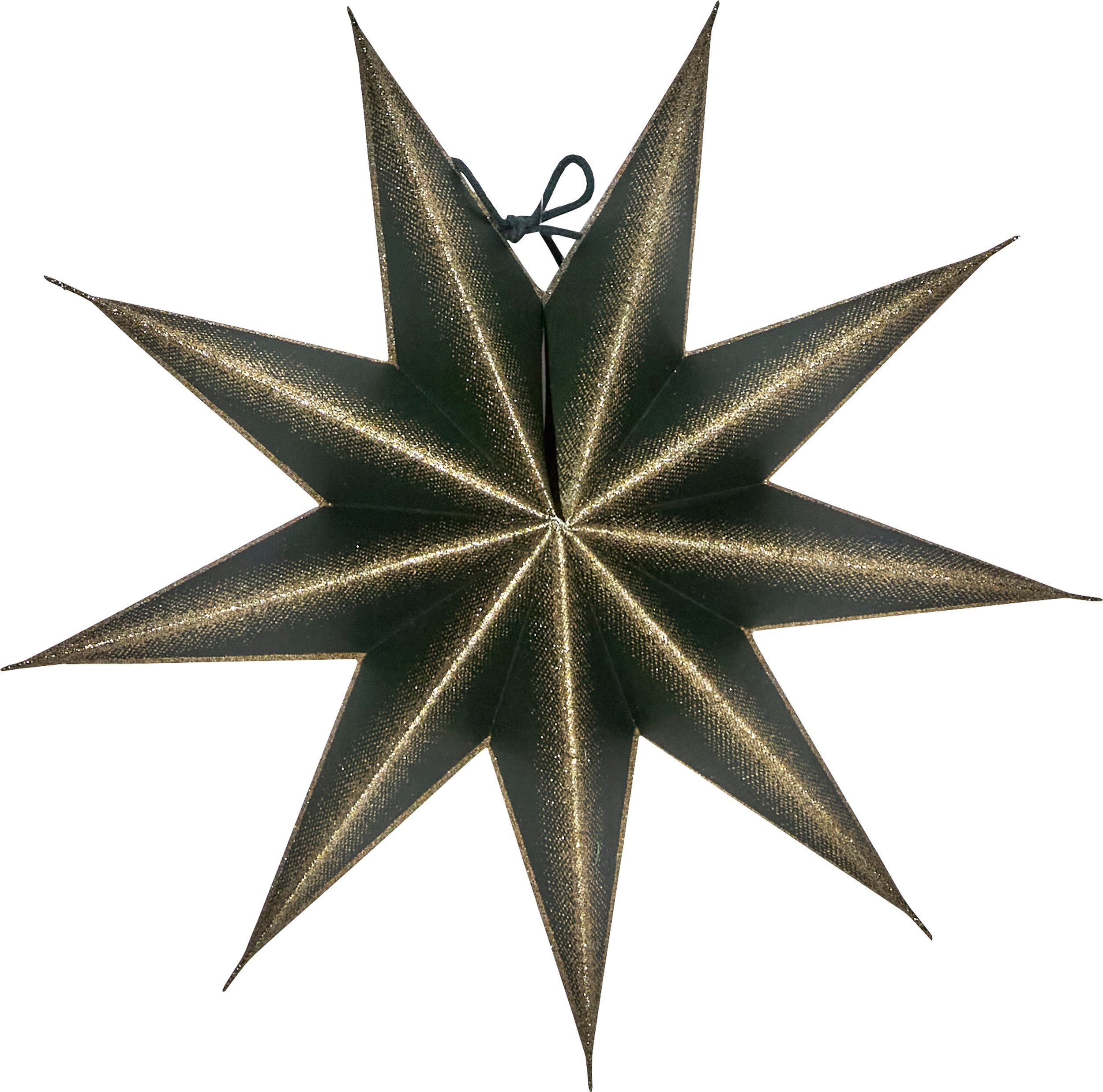 Dekoracja świąteczna HD9 Point gwiazda 20 cm ciemnozielona