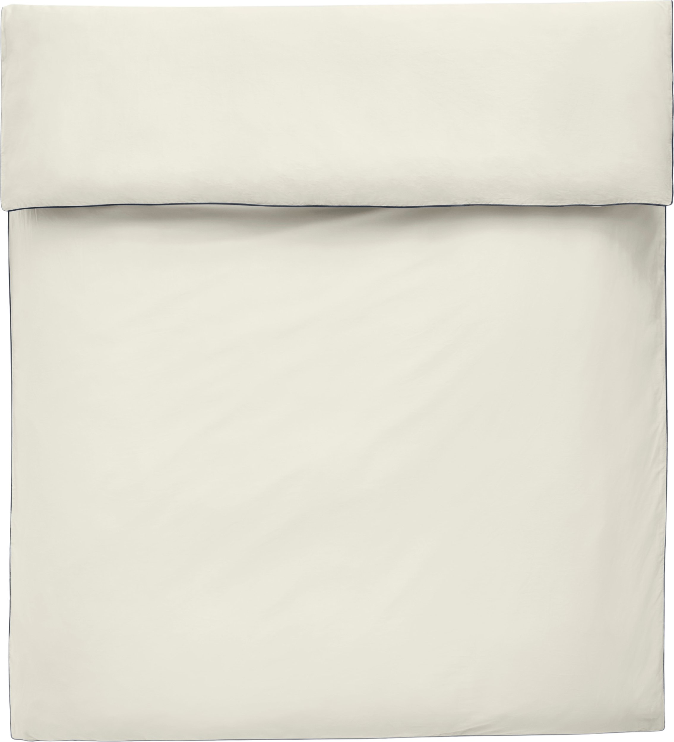 Poszewka na kołdrę Outline 240 x 220 cm kość słoniowa