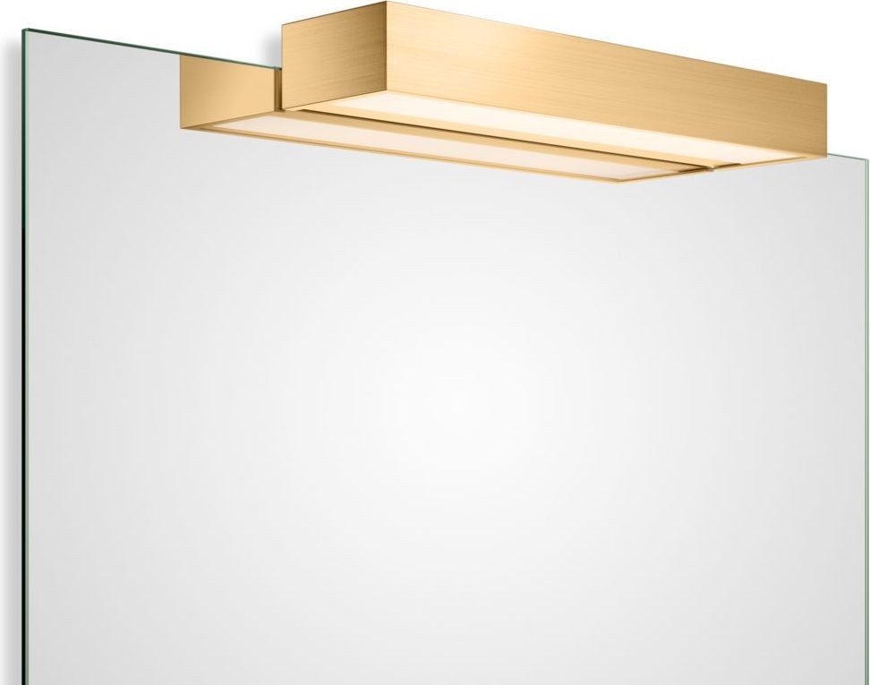 Lampa nad lustro Box Clip On LED 2700K 40 cm złoty mat