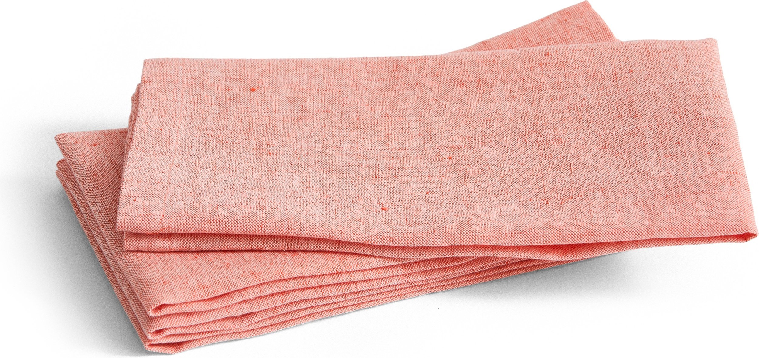 Serwetki materiałowe lub podkładki pod talerze Tavolo koralowe 4 szt.