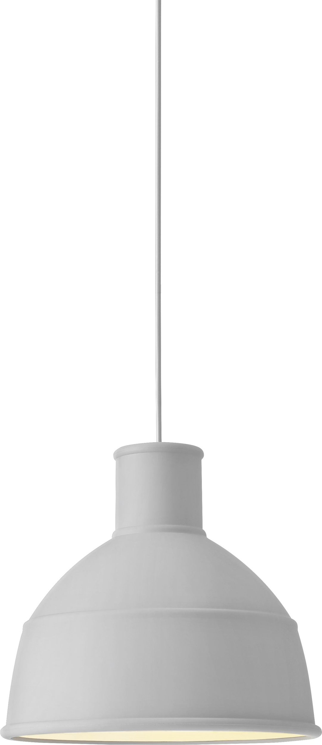 Lampa wisząca Unfold jasnoszara