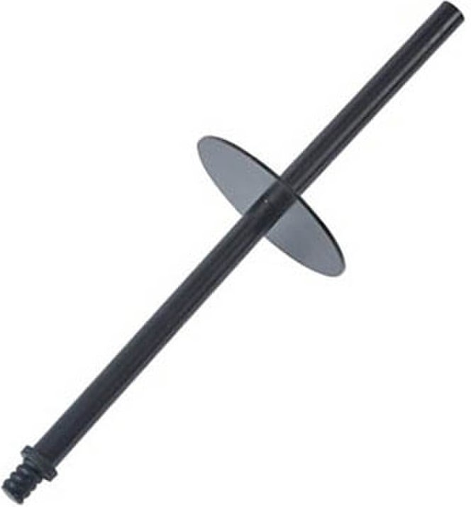 Rączka do szczotki do WC Forte Khana Mundo Nero Porto Ugo